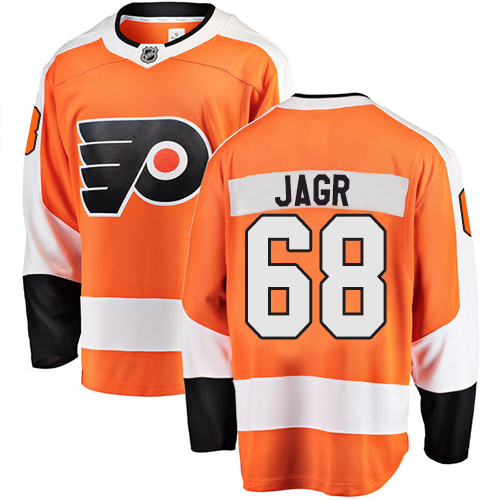 Herren Philadelphia Flyers Eishockey Trikot Jaromir Jagr #68 Breakaway Orange Fanatics Branded Heim